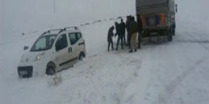 Digor Yolu Geçit Vermedi