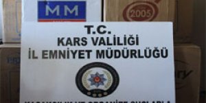 1 yılda 1 milyon paket kaçak sigara