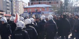 Kağızman’da Olaylı Basın Açıklaması