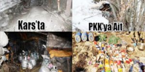 PKK’ya Aile 4 Sığınak Ele Geçirildi