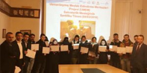 UMEM Kursiyerleri Sertifikalarını Aldı
