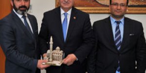 Turhan’dan Meclis Başkanına Ziyaret