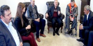 Vali Engelli Dernekleriyle Buluştu