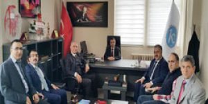 AK Parti’den dekan Adem Üzümcü’ye ziyaret
