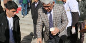 Başkan Öğrencilerine Çorba İkram Etti
