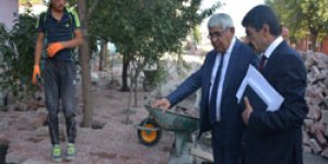 Kaldırım Çalışmalarına Başlandı