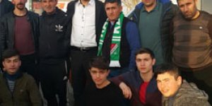 Dolmuşçu esnafından destek