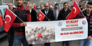 Kars, 57. Alay Şehitleri İçin Yürüdü