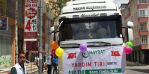 552’inci Suriye Tırı Kars’tan