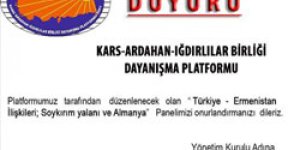 Soykırım Yalanı ve Almanya Paneni