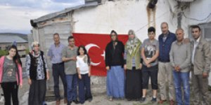 Bayramda Şehit Yakınları Unutulmadı