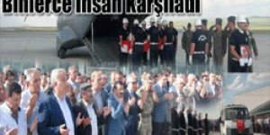 Şehidimizi Binlerce İnsan Karşıladı