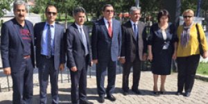 Garnizon Şehitliğine ziyaret