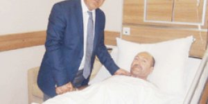 Çapanoğlu’na geçmiş olsun ziyareti