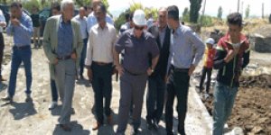 Kaymakam Karaman incelemelerde bulundu