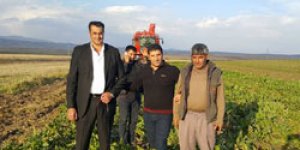 Pancar Söküm Makinesi Akyaka’da