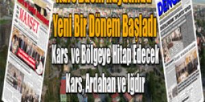 Kars’ta bir ilk, 13 gazete birleşti