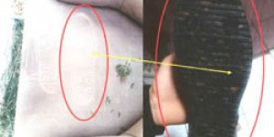 Polis hırsıza ayak izinden ulaştı