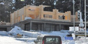 Kütük Ev ortaya çıkmaya başladı