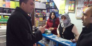 Kaymakam Keklik, esnaf ile bir araya geldi