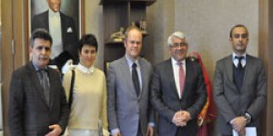 AB Türkiye Delegasyonu Belediyede