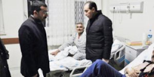 Başkan Çalkından Hastane Ziyareti