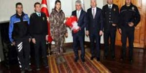 Vali Doğan’a Polis Teşkilatından ziyaret