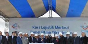 Kars Lojistik Merkezinin temeli atıldı