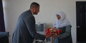 Şehit ailelerine ziyaret