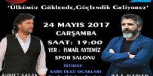 Kars Ülkü Ocaklarından konser