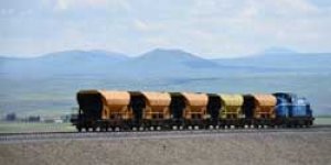 BTK Demiryolunda İlk Tren Göründü