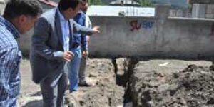 100 yıllık içme suyu şebekesi yeniliyor