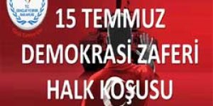 15 Temmuz Demokrasi zaferi halk koşusu