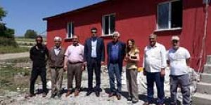Taziye Evi İnşaatında Son Aşama