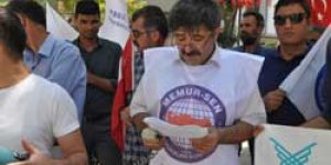 Memur Sen İsrail’i protesto etti