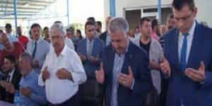 Bakan Arslan,taziyeleri kabul etti
