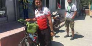 Bisikletçiler Çıldıra hayran kaldılar