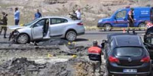 Trafik kazası: 1 ölü, 4 yaralı