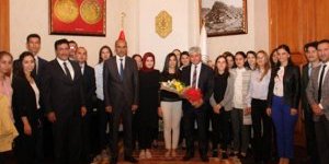 Yeni Atanan Öğretmenler Valilikte