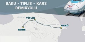 BTK demiryolu hattında ilk tren Kars’a geliyor