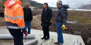 İçme suyu çalışmaları sürüyor