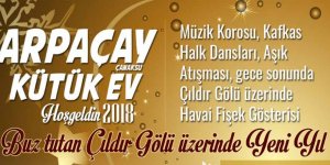 Arpaçay Kütük Ev'de Yeni Yıl Programı