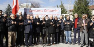 Çankırı'da Sarıkamış şehitleri anıldı