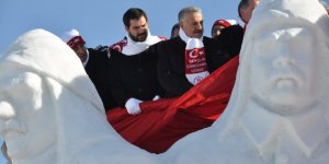 Kardan heykellerin açılışı yapıldı