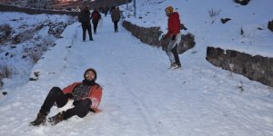 Doğu Ekspresi'yle geldiler, Kars Kalesi’nin eteklerinde kaydılar