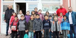 Minik öğrenciler matbaayı tanıdı