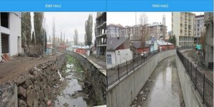 Kars DSİ, Bülbül Deresinin ıslahını gerçekleştirdi