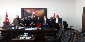 İYİ Parti Kars İl Yönetiminden Emniyet Müdürlüğüne ziyaret