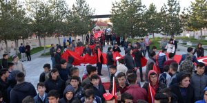 Kars'ta 57. Alay Vefa Yürüyüşü yapıldı