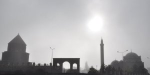 Kars’ta yağmur sonrası sis kartpostallık görüntüler oluşturdu